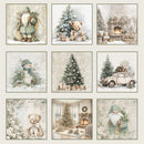 Papper Scrapbooking Reprint - Tags - Cozy Winter Collection - 12x12