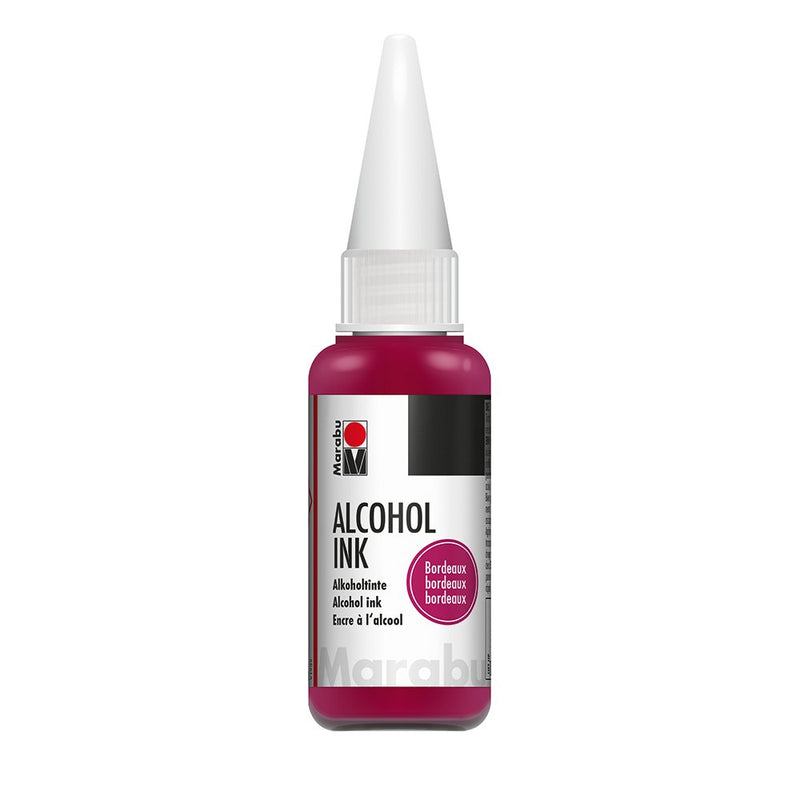 Marabu Alcohol Ink 20ml – 034 Bordeaux