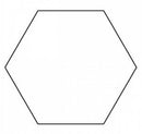 Sue Daley 7/8in Hexagon Template