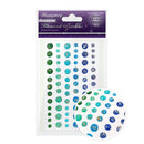 Diamond Sparkles Gemstones - Gold Leaf - Blues & Greens