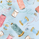 Sew in Love Fancy threads blue 0,5m