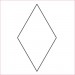2" 6 Pointed Star