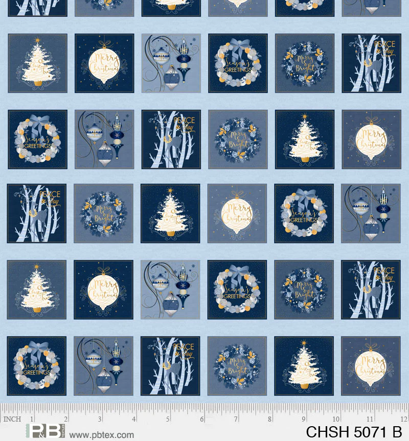 Christmas shimmer Panel 0,6m