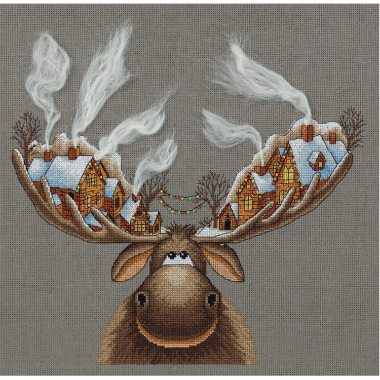 Christmas elk