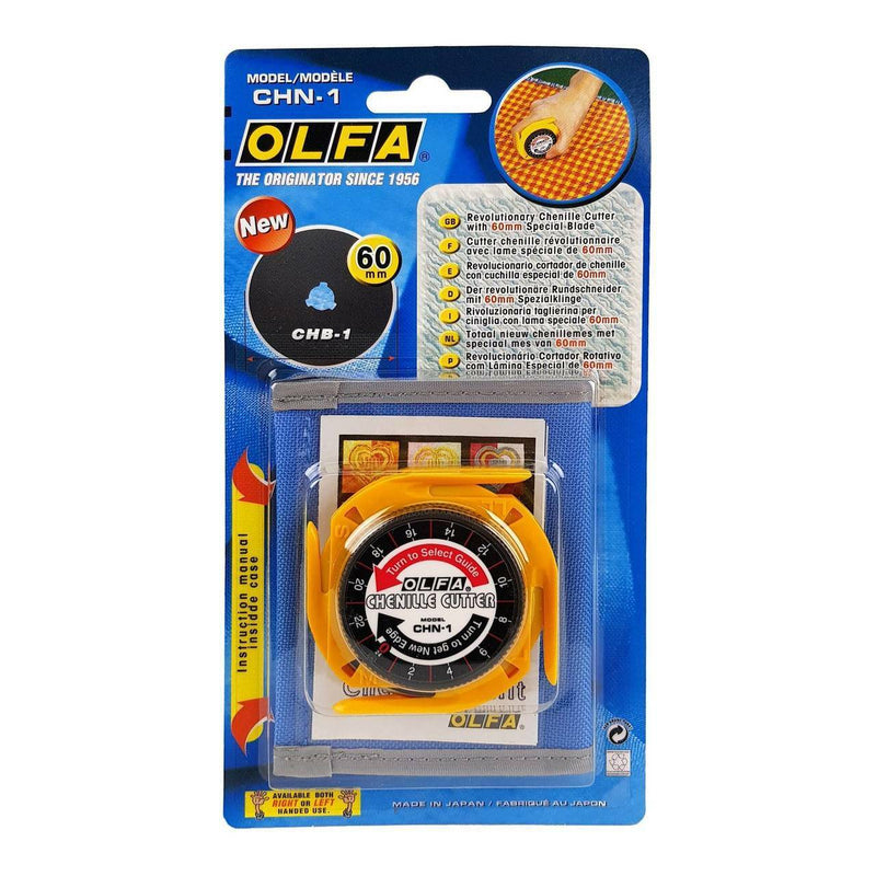 Olfa rotary chenille cutter 60mm