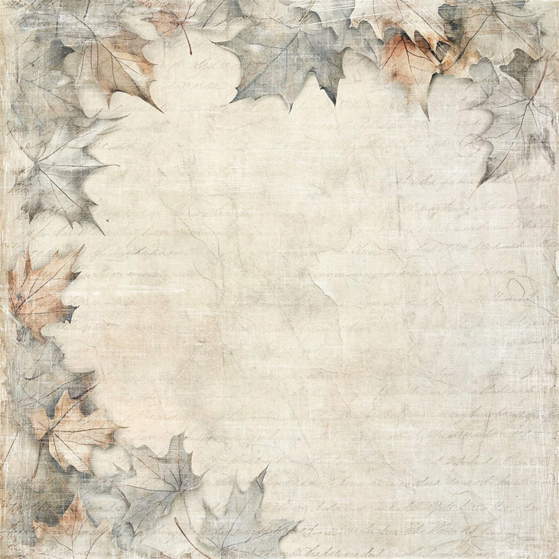 Cozy season Leaf Corner - 12x12