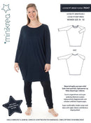 Minikrea Loose fit jersey kjole 70047*