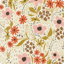 Night owl Cloud Feedsack floral