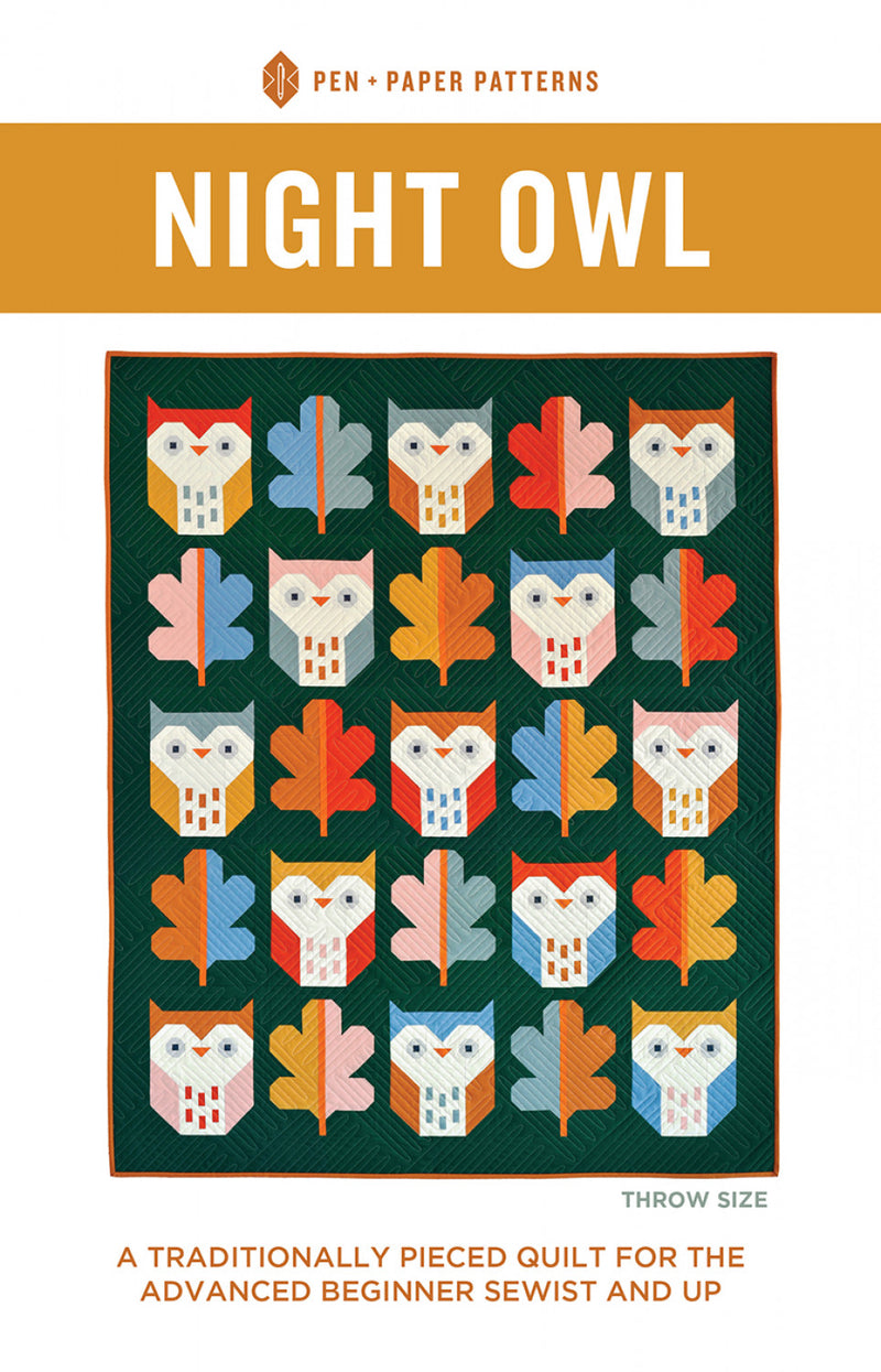 Night Owl Quilt Pattern