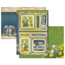 In the countryside Grassy Meadows Luxury Topper Set