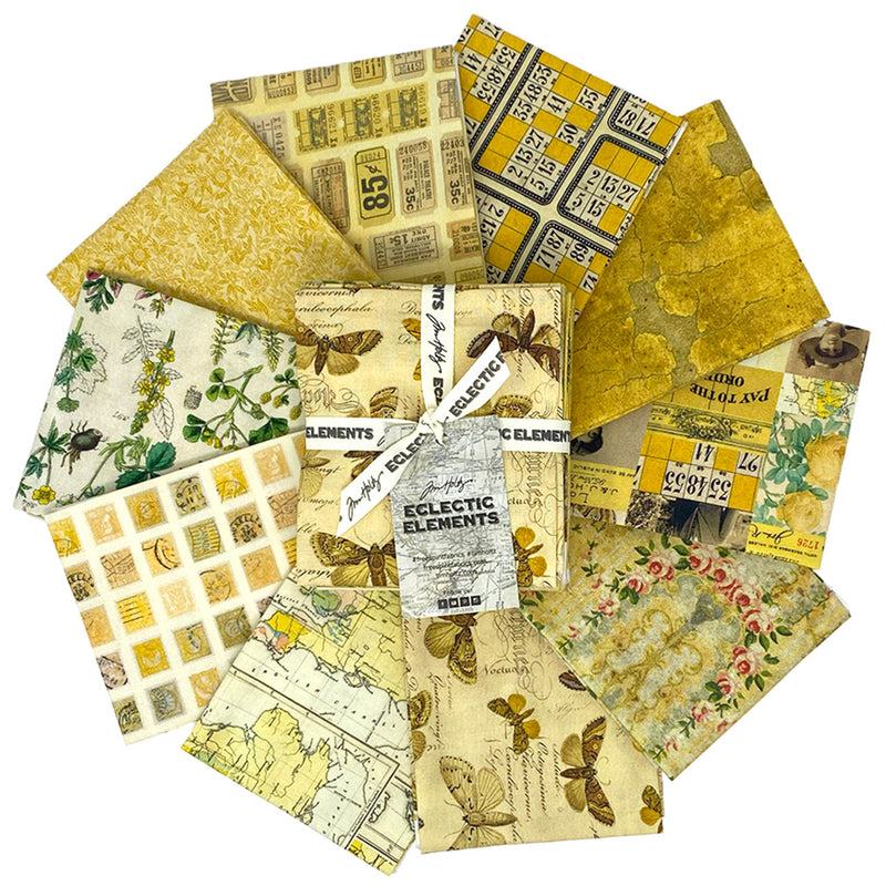 Tim Holtz Palette Yellow FQ pakke