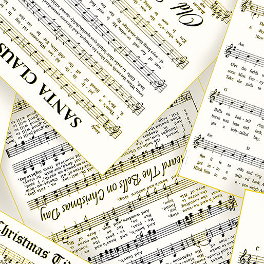 Christmas musical Holiday Songs Cream 0,5m