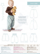 Minikrea Mønster - PoseBukse 20300*