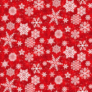 Snow crew Snowflakes red 0,5m