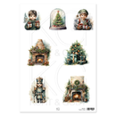 Motivark Julepyntet peis 5602