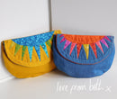 Sunburst purse