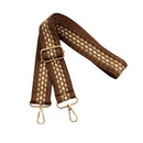 Skulderreim Brun/beige 130cm