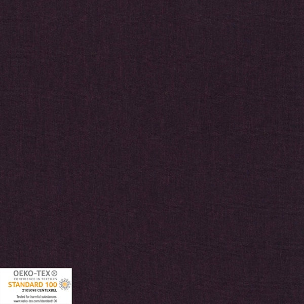 AVALANA Sweat Melange Brushed Dark purple 1m
