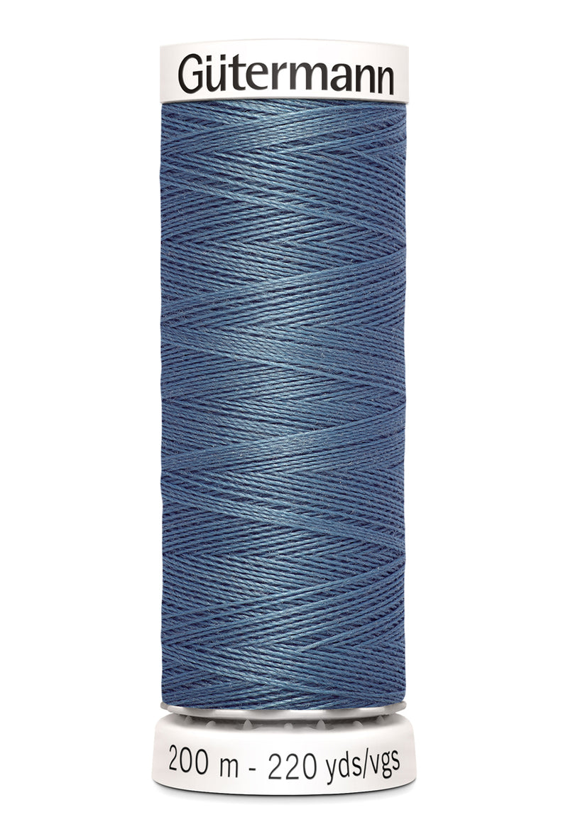 Guterman Sew all 200m 076 Gråblå