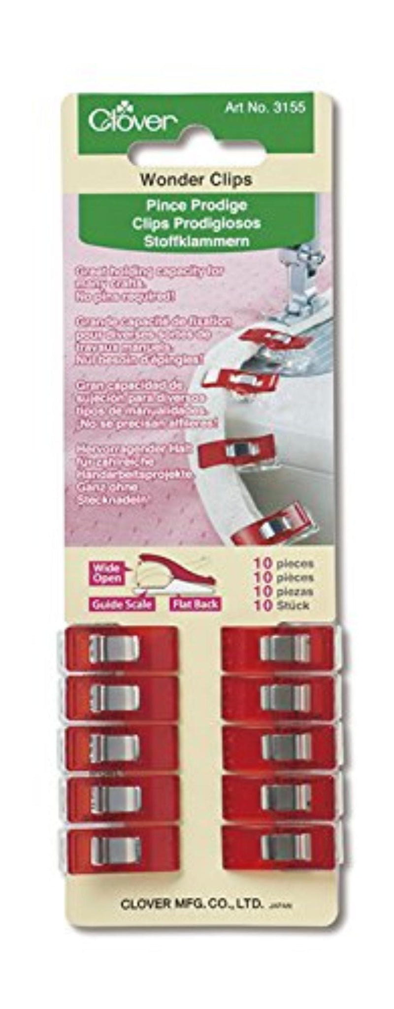 Clover wonder clips 10pk