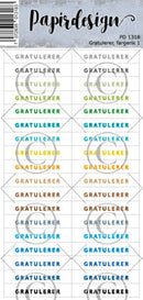 Gratulerer, fargerik 1