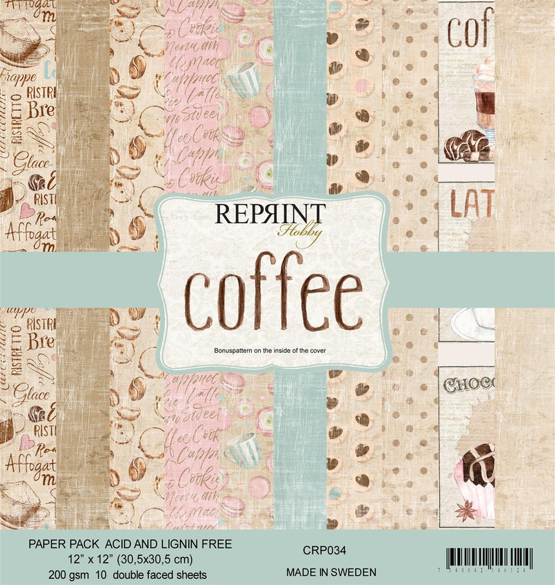 Reprint paperpad Coffee Collection