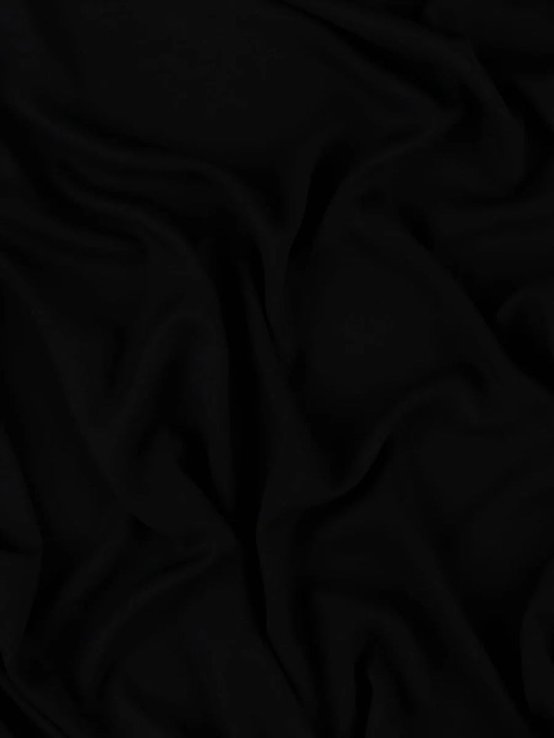 Light & lush viscose solid Black Pr dm