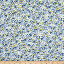 Scetchbook garden Tiny packed flowers blue 0,5m