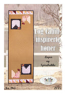 Nr 265 Log cabin inspirerte høner
