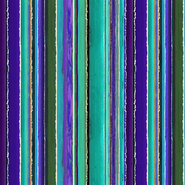 Heartscapes multi stripes turkis/lilla pr dm