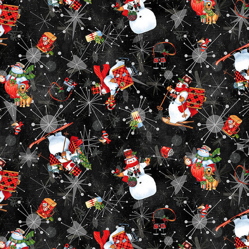 Snow dog express Black multi Pr dm