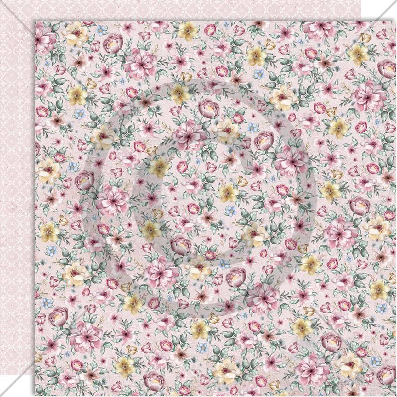 Fryd og glede Festbloster rosa 12"x12" ark