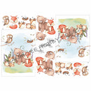 3D ark Quick Cards Skovens Dyr 27102