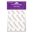 Foam strips 2mm 11strips 5mm, 15 strips 3mm