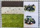 Grøn traktor 2 Stoffpakke