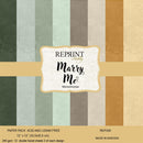Reprint - Marry Me Monochromes - 12x12