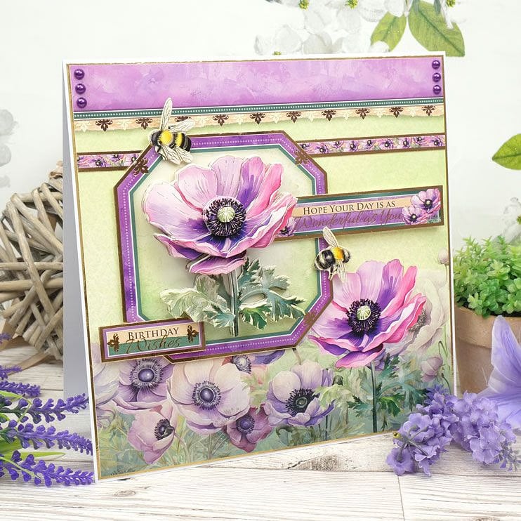 In Full Bloom - Floral Delights Deco-Large Set - Amazing Anemone
