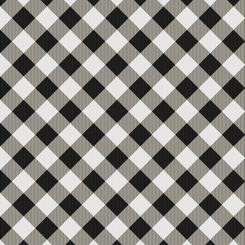 Gnome antics Buffalo plaid svart 0,5m