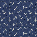 At the helm Blå anker pr dm