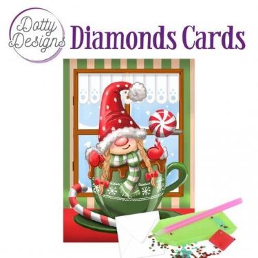 Diamond Card Julenisser