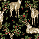 Winter in the pines Graceful deer 0,5m