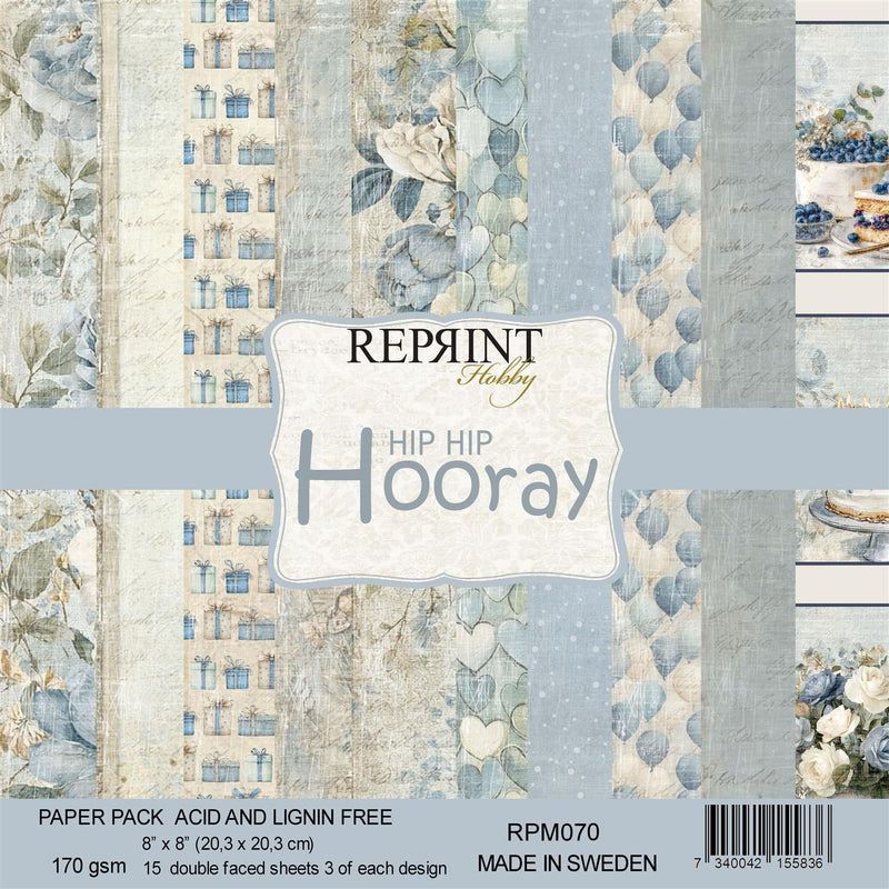 Hip hip hooray Collection - 8x8