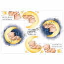 3D ark Quick Cards Sovende bjørn 27101