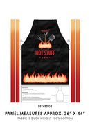 Hot stuff forklepanel Canvas