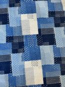 Blårutete Japansk halvlin Pr dm