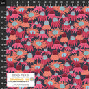 AVALANA Jersey Rosa blomst 1m