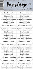 Stickers PD 1331 Konfirmant, hvit 2