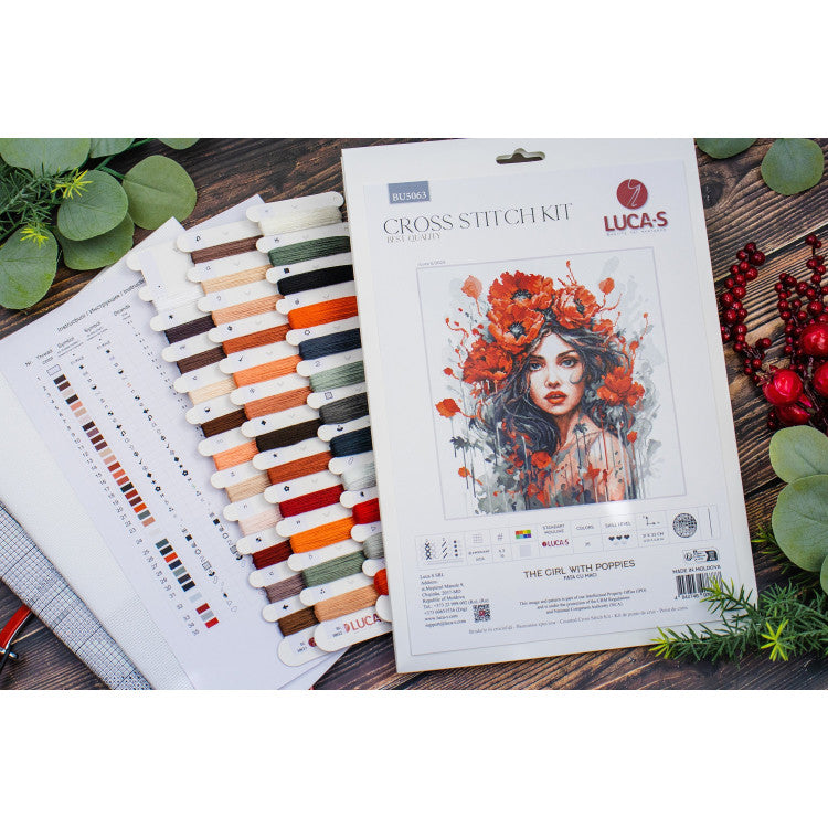 The Girl With Poppies