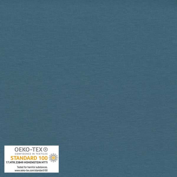 AVALANA Jersey Solid Bluestone 1m