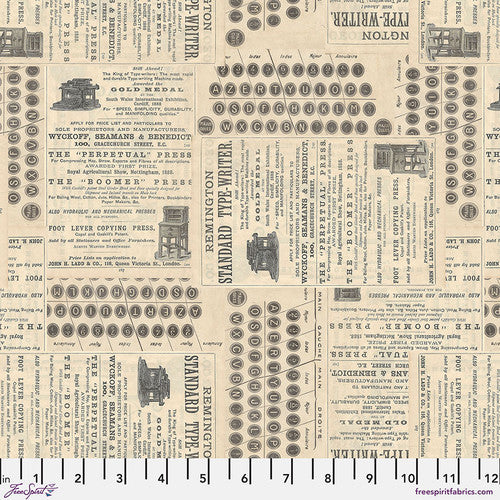 Tim Holtz Palette Neutral Typewriter 0,5m